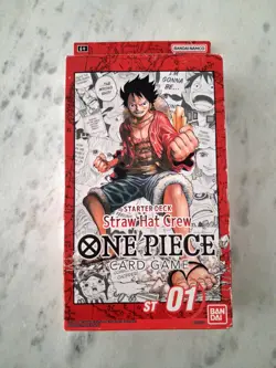One Piece TCG - Starter Deck ST-01 Straw Hat Crew - ENGLISCH - Sealed/OVP - 2022 - Image 1