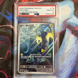 Pokemon TCG Wattrel Card Twilight Masquerade 178/167 - Image 1