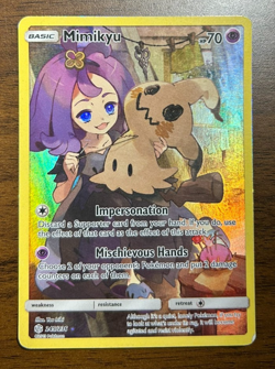 Pokemon Mimikyu Secret Rare Card 245/236 - Cosmic Eclipse - Image 1