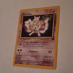Pokemon Mewtwo Wotc Promo 03/53 1999 70HP Regular Promo English TCG Card - Image 4