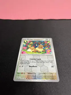 Eevee 050/064 Pokemon Sv: Shrouded Fable Reverse Holo Common Trading Card - NM - Image 3