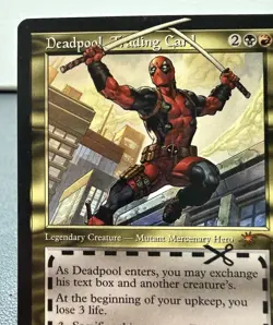 Deadpool, Trading Card #7129 Secret Lair Bonus Card Regular Non-foil MTG - Image 4