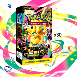 Pokemon Card MEGA DREAM ex Booster Box M2a SEALED 30 Box Korean - Image 1