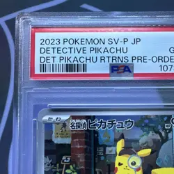 PSA 10 Pokemon Japanese Detective Pikachu Returns Pre-Order 098/SV-P - Image 5