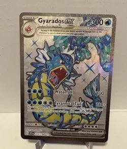 Gyarados ex 225/198 Ultra Rare Full Art Pokemon TCG Scarlet & Violet NM - Image 1
