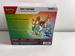 Pokemon TCG First Partner Illustration Collection Box Series 1 (LOT OF 5 SEALED) - Image 5