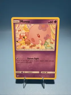 Pokemon TCG Unified Minds Munna Common #88/236 Regular - Image 1