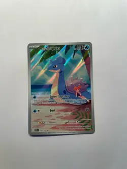 Pokemon TCG Misty's Lapras Destined Rivals 194/182 Illustration Rare NM - Image 1