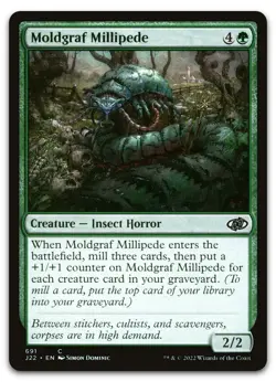 Moldgraf Millipede #691 (NM) Jumpstart 2022 J22 Magic MTG - Image 1