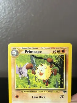 Pokemon Primeape 18/18 Southern Island 2001 Regular Rare LP WotC Promo Vintage - Image 4