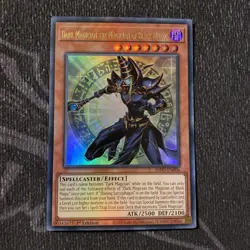 INFO-EN006 Dark Magician the Magician of Black Magic Ultra Rare Yugioh 1st - Image 1