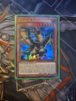 Yu-Gi-Oh! TCG Thunder Dragonhawk Soul Fusion SOFU-EN020 1st Edition Ultra Rare - Image 1