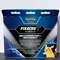 POKEMON TCG PIKACHU V SHOWCASE 3 BOOSTER PACKS & FOIL PROMO TRADING CARDS BOXED - Image 3