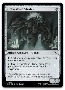Gravestone Strider #252 (NM) Murders Karlov Manor MKM Magic MTG - Image 1