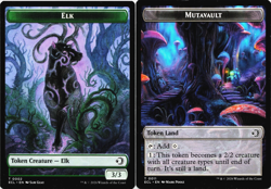 Elk / Mutavault Double-Sided Token [Lorwyn Eclipsed] Magic MTG ECL NM - Image 1