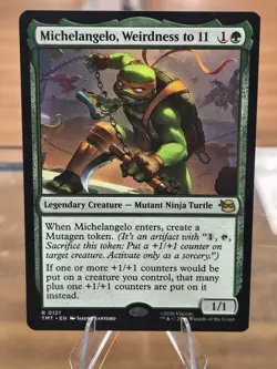 Michelangelo, Weirdness to 11 - Teenage Mutant Ninja Turtles #121 Free Shipping! - Image 1