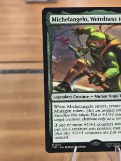 Michelangelo, Weirdness to 11 - Teenage Mutant Ninja Turtles #121 Free Shipping! - Image 5