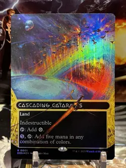 MTG | Cascading Cataracts (0005) ✨FOIL✨ [Edge of Eternities] - Image 1
