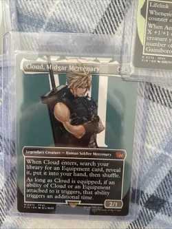 MTG Magic Final Fantasy, Cloud, Aerith Gainsborough, Tifa Lockhart Lot Bundle - Image 4