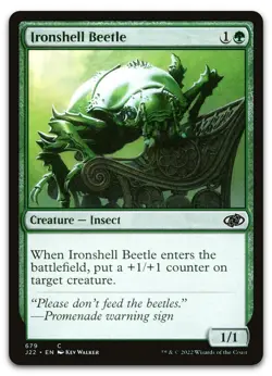 Ironshell Beetle #679 (NM) Jumpstart 2022 J22 Magic MTG - Image 1