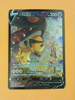 Pokemon Sword & Shield Silver Tempest Mawile V TG17/TG30 Trainer Gallery - Image 1