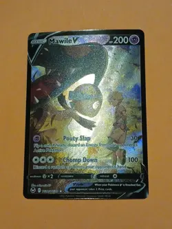 Pokemon Sword & Shield Silver Tempest Mawile V TG17/TG30 Trainer Gallery - Image 2