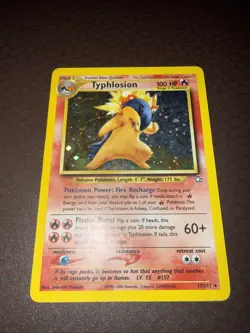 Pokemon! Typhlosion - Neo Genesis - Holo - 9/111- MP! - Image 1
