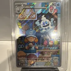 Pokemon Vanillish SV04: Paradox Rift Illustration Rare Holo 190/182 - Image 1
