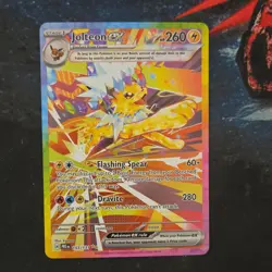 Pokemon Jolteon ex Special Illustration Rare Holo 153/131 Sv Prismatic Evolutio… - Image 2