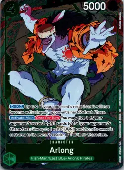 One Piece English - Arlong - OP15-023 Dash Pack Promo - R - NM - Image 1