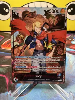 One Piece Lucy OP15-002 Alt Art Leader Adventure On Kami’s Island - Image 1