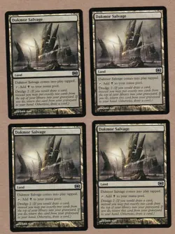 MTG - 4X Dakmor Salvage x4 - Shadowmoor - Uncommon EX/NM - Playset - Image 1