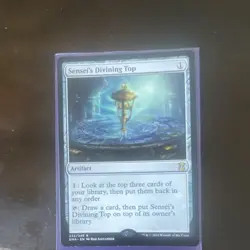 Wizards Sensei's Divining Top Eternal Masters Rare Colorless Artifact Regular - Image 1