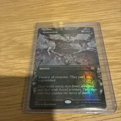 Damnation (Borderless Foil) R Double Masters 2022 353 NM - Image 1