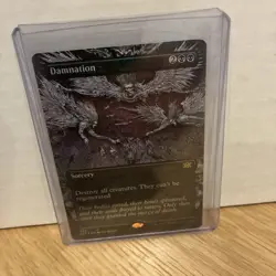 Damnation (Borderless Foil) R Double Masters 2022 353 NM - Image 2