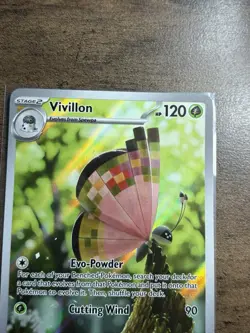 Pokemon TCG Vivillon Illustration Rare Card Surging Sparks 193/191 NM/M - Image 3