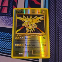 Zapdos 42/108 Reverse Holo XY Evolutions Pokemon Card - Image 1