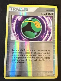 Pokemon Card - Dusk Ball Mysterious Treasures 110/123 Uncommon Reverse Holo - Image 1