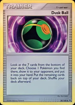 Dusk Ball 80/100 Uncommon Majestic Dawn Pokemon Lightly Played - Image 1