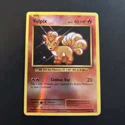 Vulpix 14/108 Reverse Holo Common XY Evolutions Near Mint Pokemon - Image 1