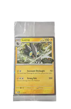 Pokemon TCG: Best Buy Luxray 028/088 Perfect Order Stamped Promo Sealed - Image 1