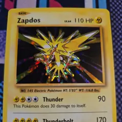 Zapdos Holo 42/108 XY Evolutions Pokemon card - Image 2