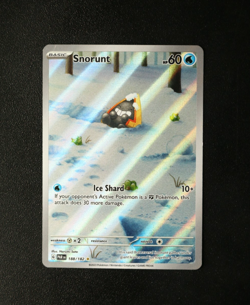 Pokemon Card TCG - Snorunt 188/182 - Paradox Rift - Illustration Rare - NM/LP ⭐ - Image 1