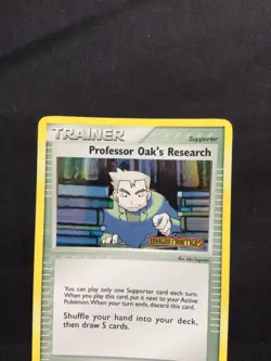 Pokemon Cards: EX Dragon Frontiers Reverse Holo: Professor Oak's Research 80/101 - Image 2