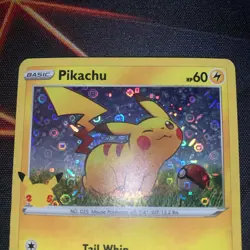 Pikachu SWSH039 25th Anniversary Holo Promo Pokemon Card - Image 4