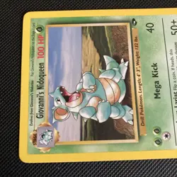 Giovanni's Nidoqueen 23/132, Rare non holo Unlimited Gym Challenge Pokemon Card - Image 5