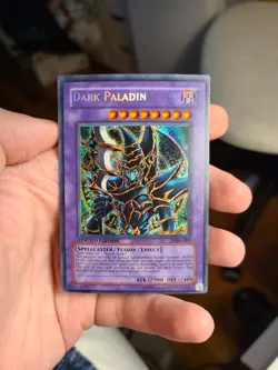 Yugioh Dark Paladin DMG-001 Limited Secret Rare - Image 1
