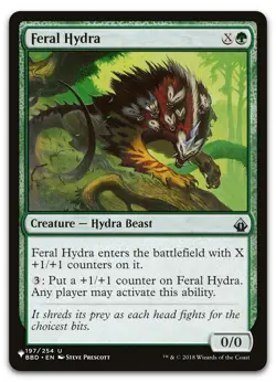 Feral Hydra #197/254 (NM) List Reprints LIST LIST Magic MTG - Image 1