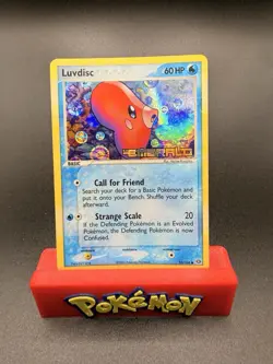 Luvdisc 53/106 Emerald Reverse Holo Stamped LP/NM Pokemon Card - Image 1