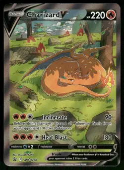 Pokemon Cards Charizard V SWSH260 Sword & Shield Promo Holo Promo NM *3 - Image 1